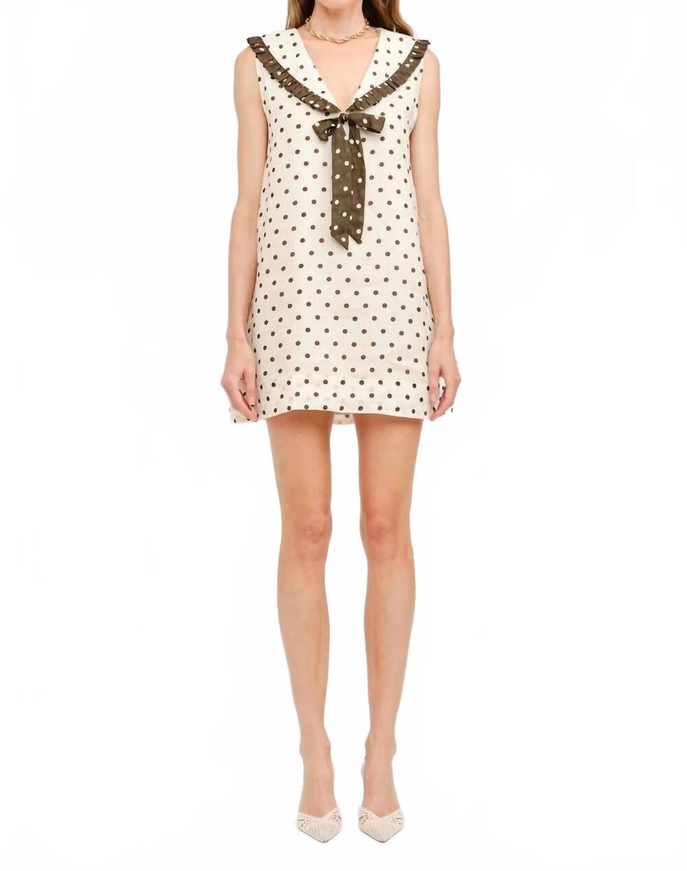 NEW SOFIE THE LABEL gracie dress in cream